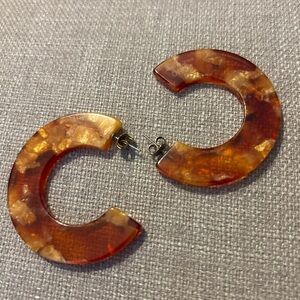 Pono By Joan Goodman Italian Resin Drop Earrings